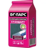 Клей плиточный БОЛАРС СТАНДАРТ для внутренних и наружных работ 5 кг