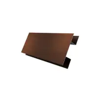 Планка Н-образная ЭкоБрус (GL) PE Velur 20 ** 3м.п.