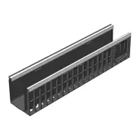 Лоток водоотводный GIDROLICA Standart Plus DN200 C250 пластиковый (усиленный) 1000*248*238 мм арт.8224