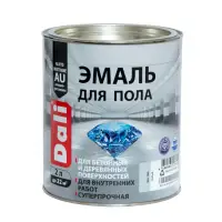 Эмаль для пола cерая (RAL 7040) 2л DALI