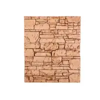 Камень облицовочный ЕВРОЛИТ "Аппалачи бежево-коричневый" 39,5*9,5*1,5см