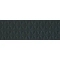 Плитка KERAMA MARAZZI Диагональ черный структура обрезной 25x75x11арт. 12121R