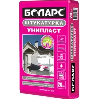 Штукатурка цементно-известковая БОЛАРС УНИПЛАСТ машинного и ручного нанесения 20 кг