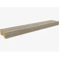Рейка интерьерная на основе МДФ STELLA Бриона Дуб Винтаж 16*40*2700