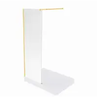 Ограждение душевое Good Door WALK IN SP-90-W-BG