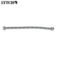 Подводка гибкая для воды 1/2" вн-нар 40 см, стальная оплетка (Lytcho)