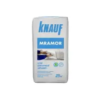 Клей плиточный KNAUF MRAMOR БЕЛЫЙ для мозайки и мрамора 25 кг