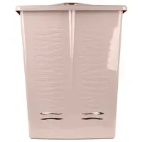 Корзина для белья Keeplex Regular с откидной крышкой 60л 48х34,5х59,5см бежевый топаз