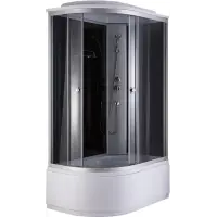 Кабина душевая NIAGARA 1200х800х2150, высокий поддон, стекло ТОНИРОВАННОЕ, арт. NG-2510-14R