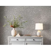 Обои Wallsecret арт.8977-16 виниловые горячего тиснения на флизелиновой основе 1,06*10,05м Трава/Herbal декор