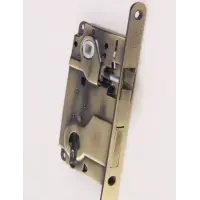 Замок дверной под цилиндр HANDLE DESIGN 8001С BR бронза