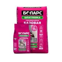 Шпаклевка гипсовая БОЛАРС БАЗОВАЯ белая 5 кг
