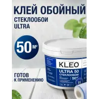 Клей обойный КLEO ULTRA 50 готовый для стеклообоев 10 кг (до 50кв.м.)