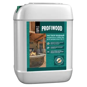 Огнебиозащита PROFIWOOD 2гр. огнезащиты ББ-11 ГОСТ (средней концентрации) 5кг.