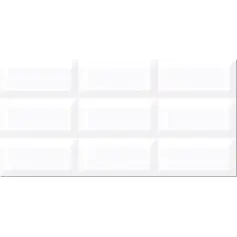Плитка Azori ВОГ стена белая 40,5х20,1
