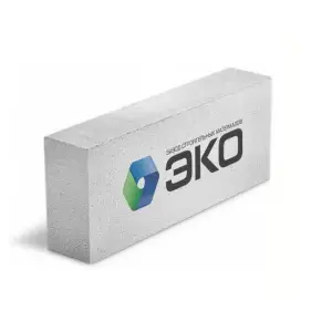 Газобетонный блок 150х250х600 мм D500 / B3.5 / F100 Эко 0,0225 м3