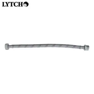 Подводка гибкая для воды 1/2" вн-нар 150 см, стальная оплетка (Lytcho)