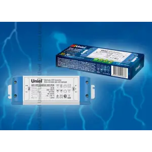 Блок питания 30Вт, 24В, IP20 Uniel UET-VPF-030B20