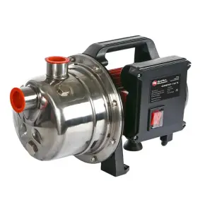 Насос садовый (поверхностный) QUATTRO ELEMENTI Giardino 1001 Inox (1000 Вт, 3600 л/ч, для чистой, 40 м, 6,4 кг)