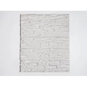 Камень облицовочный ЕВРОЛИТ "Саяны белый" 39,5*9,5*1,5см