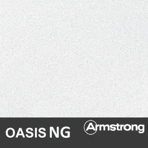 Плита потолочная ARMSTRONG OASIS NG Board 600х600х12 огнестойкая (7,2 м2 20 шт/уп)