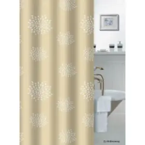 Штора для ванной ZALEL полиэстер, 180*200см, арт. ZL-06 Blooming