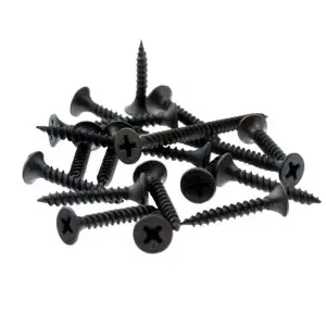 Саморезы пот/г по металлу (мелкая резьба) 3,5х25 оксид (уп 40шт) SteelRex