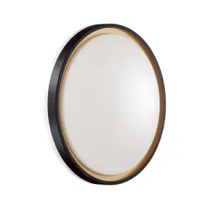 Светильник 3045/CL PALE SN 029 пластик/белый/черно-золотой LED 30Вт 4000К D355 IP43 KLAPA*
