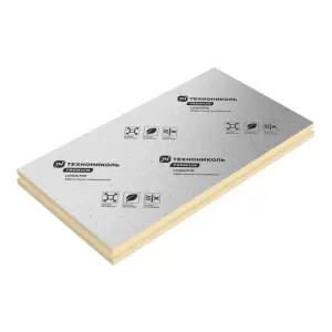 Плита теплоизоляционная LOGICPIR PROF СХМ/СХМ (стеклохолст) Г2 L-2385х1185х40 в упак. 10 плит 1,1305 м3, 28,262 м2, 3 упак на поддоне