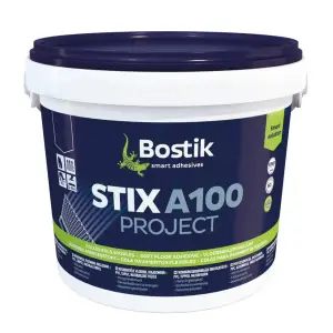Клей для напольных покрытий универсальный Bostik Stix A100 PROJECT 6кг (Т-ра перевозки не ниже +5град)