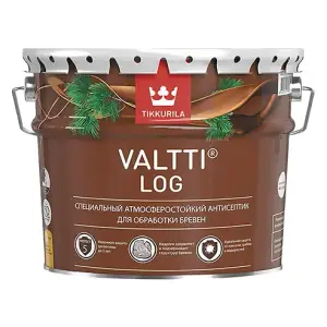 Антисептик лессирующий Tikkivala VALTTI LOG 9л палисандр