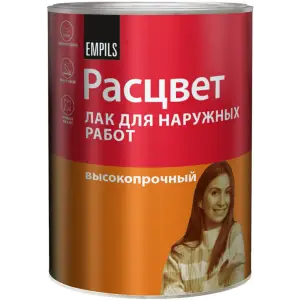 Лак РАСЦВЕТ для наружных работ 0,7кг