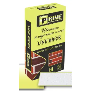 Раствор кладочный Prime Line Brick супер-белый 25 кг