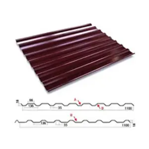Профнастил С-20(Тип), 0.45 мм, PE, RAL ** Stynergy, 1.15 * м2