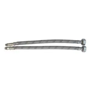 Подводка гибкая для смесителя 1/2" в стальной оплетке 150 см (пара) Lytcho