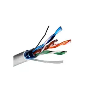 Электрокабель компьютерный FTP Cat 5e 4х2х0.52 (медь) Rexant 01-0146