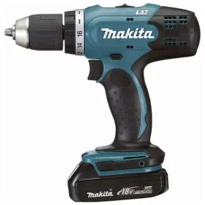 Дрель-шуруповерт аккумуляторная Makita DDF453 SYE,18В, 1,5Ач, Li-ion, 42Нм,2акк, кейс