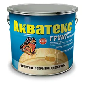 Грунт-антисептик Акватекс бесцветный 0,8л