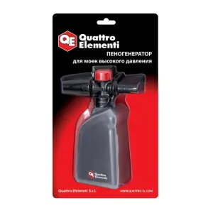 Пеногенератор QUATTRO ELEMENTI 0.4 л, пластиковый, для Palermo, Verona, Napoli, Genova