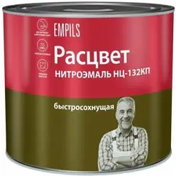 Эмаль НЦ-132 белая Расцвет 1,7кг
