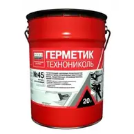 Гермабутила аналог Герметик ТЕХНОНИКОЛЬ №45 бутил-каучуковый серый 16кг