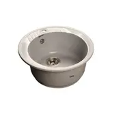 Мойка композитная GRANFEST Rondo d520 Серый круглая