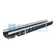 Лоток водоотводный GIDROLICA Super DN100 E600 пластиковый 1000*149*98 мм арт.0803