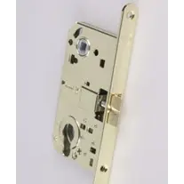 Замок дверной под цилиндр HANDLE DESIGN 8000С SG матовое золото