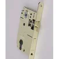 Замок дверной под цилиндр HANDLE DESIGN 8001С GP золото