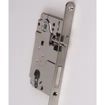 Замок дверной под цилиндр HANDLE DESIGN 8001С SN матовый никель