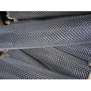 Сетка плетёная Рабица оцинкованная 1,4 мм 25х25 мм /рулон 1,5х10 м/
