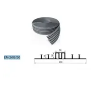 Гидрошпонка ПВХ EM-260/50 ТехноНИКОЛЬ 0,26*10м