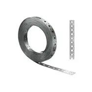 Перфорированная монтажная лента прямая 20х0,55 оцинкованная (бухта 25м)