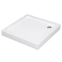 Поддон акриловый квадрат WasserKraft Amper 900х900х175, арт.29T03